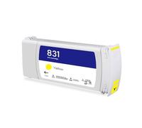 Cartucho 831 Compatible con HP Latex 310 315 330 335 | Impresión Gran Formato, Tinta Látex, Capacidad 775ml, Chip Integrado, Salida Estable(Y)
