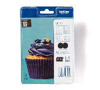 Brother LC123BK cartucho de tinta 1 pieza(s) Original Negro