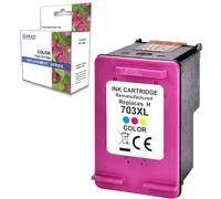 Cartucho compatible con HP 703 XL Color 703XL Cartuchos de Tinta Impresora Deskjet Ink Adventage todo en uno K109G K109A K209A K209 K510 F735 K100 K200 D730 PRINTER