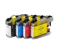 Cartucho Compatible Magenta LC223M para Impresoras Brother, Rendimiento Óptimo, Ideal para Documentos y Fotos.