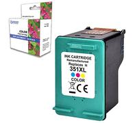 Cartucho compatible para HP 351 XL Color 351XL impresora de escritorio D4260 D4360 Officejet J5730 J5740 J5615 J6410 J6424 J6480 Photosmart C4400 C4280 C442424 PRINTER FAO X