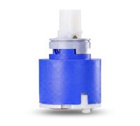 Cartucho de 35 mm 121894-K35A HD azul cerámica para grifo de cocina monomando | Cartucho de repuesto para grifos - Alta presión, duradero