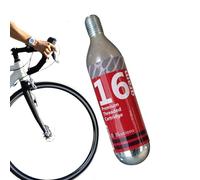 Cartucho de aire de neumáticos, cartucho de recarga de aire de 16 g, cartucho de bomba de aire roscada para bicicleta de carretera, uso diario, bicicleta urbana, moto