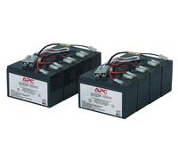 Cartucho De Batería Reemplazable Para SU3000I APC RBC12 Negro