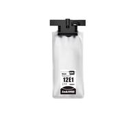 Cartucho de Bolsa de Tinta Compatible con Negro, Compatible con Impresora Workforce Pro WF-M5399/WF-M5899 T12F1 T12E1 T12D1 C13T12F140(T12E1-199ML)