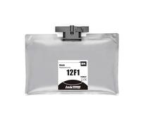 Cartucho de Bolsa de Tinta Compatible con Negro, Compatible con Impresora Workforce Pro WF-M5399/WF-M5899 T12F1 T12E1 T12D1 C13T12F140(T12F1-801ML)