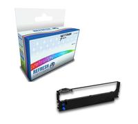 Cartucho de cinta de tinta negra compatible con impresoras OKI 44173405