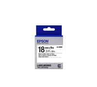 Cartucho de cinta Epson LabelWorks Standard LK (reemplaza LC) de ~3/4"" negro sobre blanco (LK-5WBN) para impresoras de etiquetas LabelWorks LW-40
