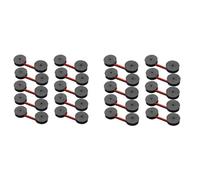 Cartucho de Cinta Negro Rojo de 1/2 Pulgada 4X Compatible con Suministros de Impresora Olympia GR1 GR-1 DIN2103 Máquina de Escribir para número de Pieza GR1(GR1 Red Black 20pcs)