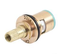 Cartucho de disco de cerámica diseñado para válvulas de grifo de 1,27 cm con cintura a base de 24 mm y diámetro de cintura de 23 mm