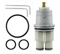 Cartucho de ducha, 1 paquete RP46074 pieza de repuesto, diseño de equilibrio de presión para temperatura estable, sello de prevención de fugas, fácil instalación para reparación de grifos de bañera (A