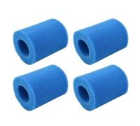 Cartucho de esponja de espuma para filtro de piscina tipo II modelo 58094 lavable reutilizable azul para medios diseñado para bombas de 530 a 800 Gph cuatro unidades en caja