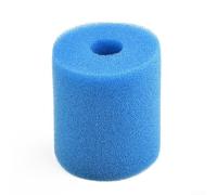 Cartucho de espuma de repuesto para filtro de piscina Intex tipo H, sistema de bomba de piscina, filtro de esponja lavable, azul, 4.01 x 3.54 pulgadas