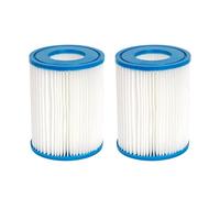 Cartucho De Filtro Compatible Con Bestway, Filtro De Repuesto For Piscinas Y Jacuzzis, Compatible Con La Bomba De Filtro Z SPA.(2pcs)
