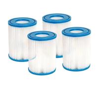 Cartucho De Filtro Compatible Con Bestway II, Cartucho De Filtro For Piscina Y Spa Compatible Con Flowclear II, Compatible Con Lay-Z Spa, 58094, 58383, 58386, 58117, 58386GS(6PCS)