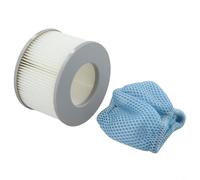 Cartucho de filtro con cubierta de malla protectora, pieza de repuesto para sistema de filtración de spa, para MSpa para aurora Mont Blanc Alpine para camaro para nido para soho