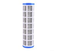 Cartucho de filtro de acero inoxidable de 10 pulgadas de alto flujo | Malla de acero inoxidable 304, resistente a la corrosión, elimina sedimentos, tamaño de 10 pulgadas, grado industrial