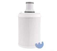 Cartucho de filtro de agua con carbón activado HEPA compatible con eSpring 100186M/100188CH para sistema de cocina, capacidad de larga duración de 5000L, blanco