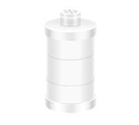 Cartucho de filtro de agua de ducha de carbón activado de algodón PP elimina impurezas de metales pesados de escala compatible con W1 A B C D 48 x 88 mm filtración avanzada para grifo de baño lavadora