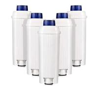 Cartucho De Filtro De Agua De Repuesto De 5 Uds, Compatible Con Delonghi, Accesorio For Máquina De Café Automática DLS C002