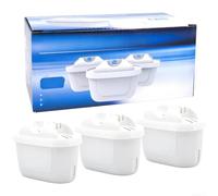 Cartucho de filtro de agua de repuesto para purificación de agua del grifo, elimina microplásticos de metales pesados, se adapta a jarras estilo y para tassimo, capacidad de 100 L, 9 x 6 x 8 cm (3