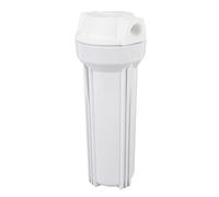 Cartucho de Filtro de Agua ósmosis Inversa la ósmosis del Filtro Agua Concha del Kit Alojamiento Membrana Inversa con Llave Ajuste Conexión Rápida para Filtración RO 10 Pulgadas RO Kit Alojamiento