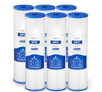 Cartucho de filtro de agua plisado de sedimentos de 50 micras | Filtro de agua de repuesto para W50PE, SPC-25-1050, ECP50-10, R50, FM-50-975, WHKF-WHPL, WPC50-975 y inmersión fría