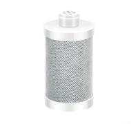Cartucho de filtro de ducha con algodón PP y carbón activado, purificador de agua multiusos para calentador de baño, grifo de cocina, elimina escamas y metales pesados, blanco (D)