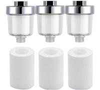 Cartucho de filtro de ducha, purificador de agua, suavizador de agua, purificador de agua para agua dura, cabezal de ducha -