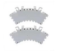 Cartucho de filtro de humidificador iónico compatible con HU4801 HU4802 HU4803 HU4112 - Pieza de repuesto anticalc detiene el polvo blanco Ajuste simple (B)