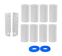 Cartucho de filtro de piscina de alta eficiencia para 29000E 59900E 58390E | Fácil intercambio para bombas de piscina de tierra 56637 56638 56635 56636 Clear Water 58384 58387 58389 58603 29000E 59900E