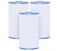 Cartucho de filtro de piscina de repuesto para INTEX 29005E para filtros de piscina compatibles con 56611E FP2621, área de alto flujo para una eliminación eficiente de desechos