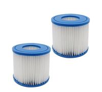 Cartucho De Filtro De Piscina Tipo D, Compatible Con Summer Waves, Reemplazo P57100102 SFS-350 RP-350 RP-400 RP-600 RX-600 SFS-600(2pcs)