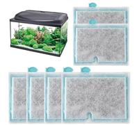 Cartucho de Filtro pequeño para Acuario, 6 Accesorios de Filtro para el Filtro del Acuario, Cartuchos de Filtro de Repuesto para el Mantenimiento de la claridad del Agua y el filtrado