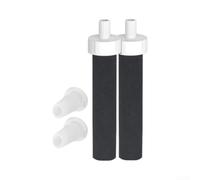 Cartucho de filtro, piezas de repuesto BB06, | Kit de carbón activado multietapa con válvula de mordida, silicona blanca, instalación