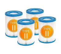 Cartucho De Filtro Tipo II For Piscina Y Spa, Compatible Con Bestway Flowclear II Y Lay-Z Spa, 58094, 58383, 58386, 58117 Y 58386GS(4PCS)