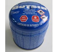 Cartucho de gas 190 gr - bombona perforable con limitador de fugas - botella camping gas - garantía y calidad Butsir
