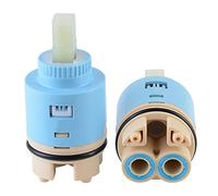 Cartucho De Grifo, Cartucho Cerámico, Cartucho De Grifo Cerámico, Válvula De Cartucho De Disco Cerámico Para Grifería Monomando Monomando De Baño O Cocina,D-35 Mm