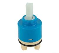 Cartucho de grifo de disco de cerámica de 35 mm, 40 mm, repuesto para grifos mezcladores de cocina, baño, lavabo, pieza de reparación de núcleo de válvula de latón para detener fugas (patas altas 40)