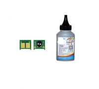 Cartucho de impresión de tóner Compatible CB436A 36A 436A para P1505 P1505N M1120 M1120N M1522NF M1522N Modelo con Chip(Powder and Chip)
