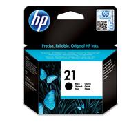 Cartucho de impresión HP 21 EMEA. Negro. Para uso en impresoras de tinta HP DeskJet HP, OfficeJet HP e impresoras HP Photosmart. (C9351AE)