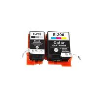 Cartucho de Impresora de inyección de Tinta Compatible con Color, Paquete de 4 compatibles con Suministros de Impresora Workforce WF-100 T289 T290 289 290(One Set)