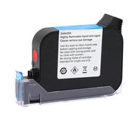 Cartucho de Impresora de inyección de Tinta portátil RP2588 2588M de 12,7 MM Compatible con Cartucho de Tinta de Secado rápido JS12M JS10 2790K BK42A(Red)
