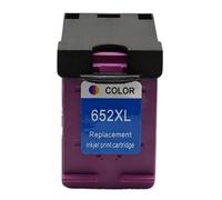 Cartucho de impresora de repuesto 652/652XL Compatible con HP Deskjet 1115, 1118, 2135, 2136, 2138, 3635, 3636, 3835, 4535(1 Pcs Color)