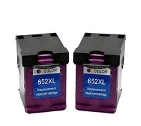 Cartucho de impresora de repuesto 652/652XL Compatible con HP Deskjet 1115, 1118, 2135, 2136, 2138, 3635, 3636, 3835, 4535(2 Color)