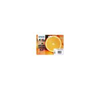 Cartucho de impresora - EPSON - 33XL Claria C13T33574011 - Cian, magenta, amarillo, negro, negro fotográfico - Pack de 5 - XL 47ml