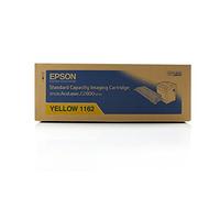 Cartucho de impresora original Epson C13S051162/S051162, para Aculaser C 2800 N Premium, amarillo, 2000 páginas