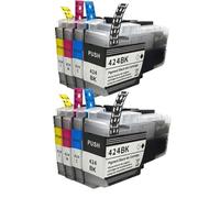 Cartucho de inyección de Tinta Compatible LC424-424 424 LC424XL de América del Norte para MFC-J4340DW J1200DW J5955DW J4335DW(2set)