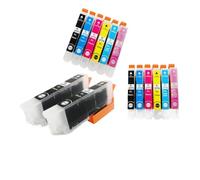 Cartucho de inyección de Tinta de Color Compatible 277 T277 277XL T2771 para Expression Photo XP 750 760 850 860 950 960 XP 970(2SETS Plus 2PCS BK)