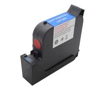 Cartucho de inyección de tinta ecosolvente de secado rápido S254, Compatible con impresora portátil, codificador de pistola, 600DPI, altura de impresión de 1 pulgada y 25,4mm(Solvent Based Red)